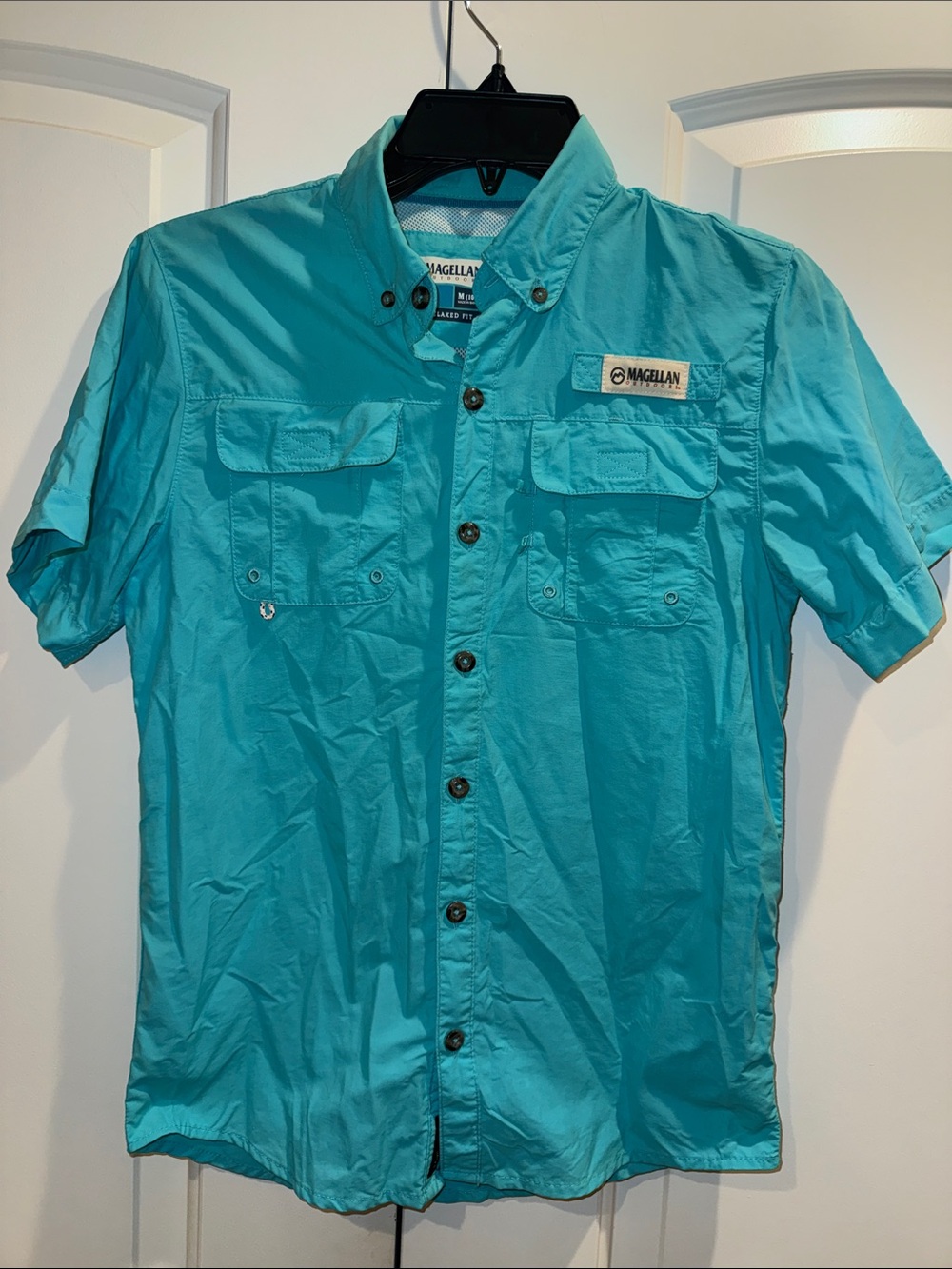 Magellan outdoors  boys fishing shirt size M 10/12
